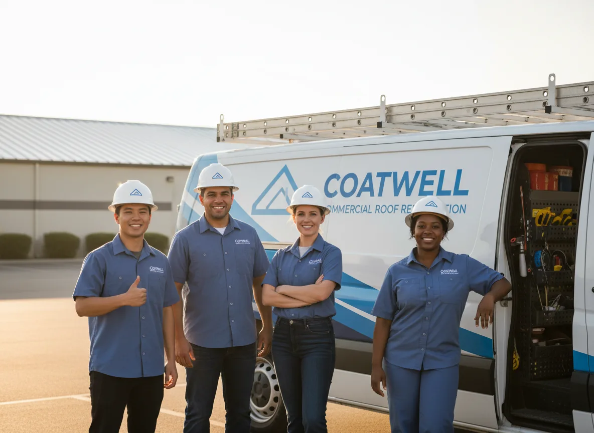 Commercial roof coating company in Eldorado, OK
